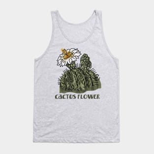 Cactus Flower Tank Top